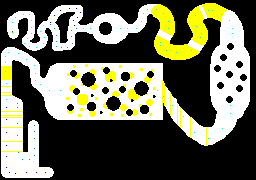 ugly small map image with black, yellow and little dots